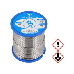 Sârmă de lipit cu plumb 1,5mm 0,5kg BROFIL | Electronic-mag.ro | Componente Electronice