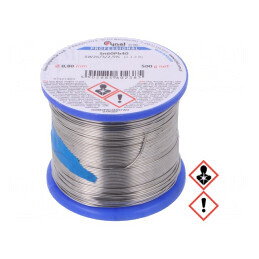 Sârmă de lipit 0,8mm 500g cu plumb 190°C | Electronic-mag.ro | Componente Electronice