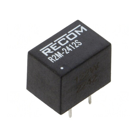 Convertor DC/DC 2W 9-36V la 12V 167mA SIP8 R2M-2412S | Electronic-mag.ro | Componente Electronice