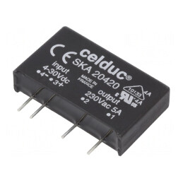 Releu Semiconductor SPST-NO 4-30VDC 5A 12-275VAC | Electronic-mag.ro | Componente Electronice