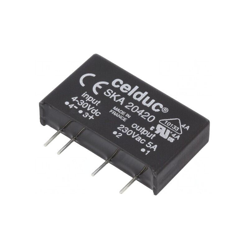 Releu Semiconductor SPST-NO 4-30VDC 5A 12-275VAC | Electronic-mag.ro | Componente Electronice