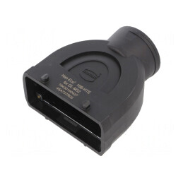 Carcasă pentru Conectori HDC Han-Eco B 16B Drept | Electronic-mag.ro | Componente Electronice