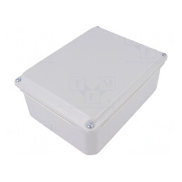 Carcasă universală oțel gri IP55 156x206x83mm | Electronic-mag.ro | Componente Electronice