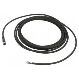 Cablu de conectare M8 PIN 4, 5m, 60VAC 4A | Electronic-mag.ro | Componente Electronice