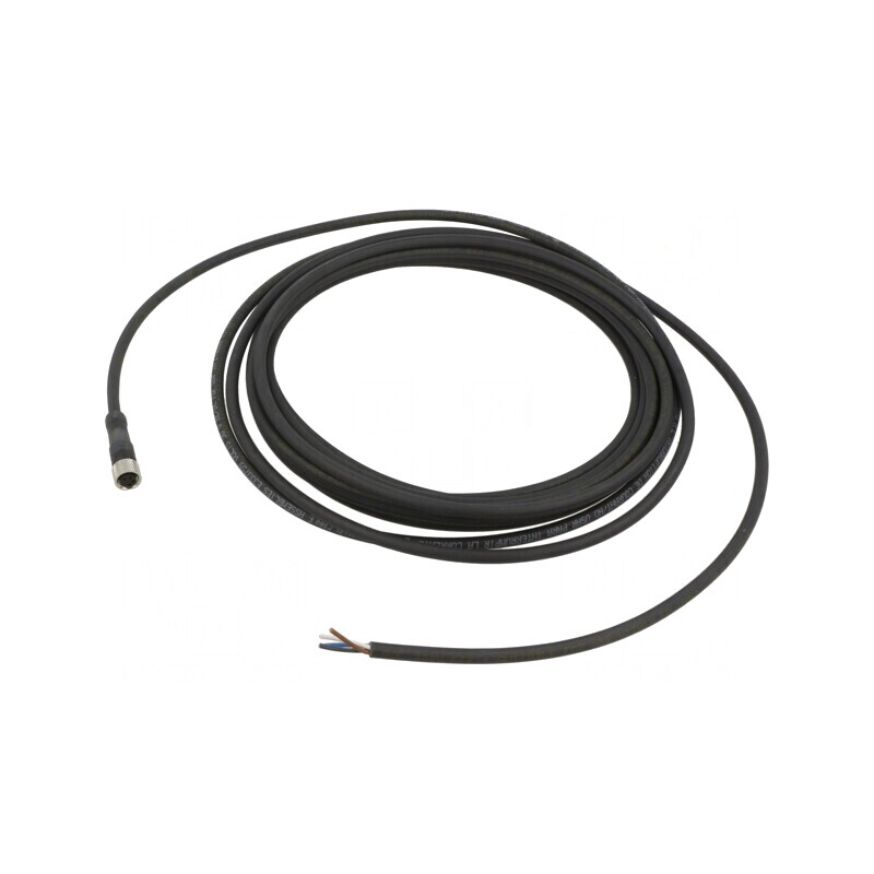 Cablu de conectare M8 PIN 4, 5m, 60VAC 4A | Electronic-mag.ro | Componente Electronice
