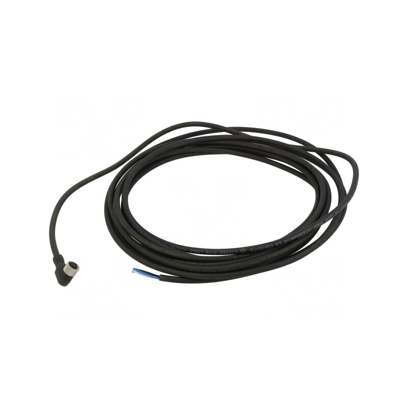 Cablu de Conectare M8 4 PIN în Unghi 5m | Electronic-mag.ro | Componente Electronice