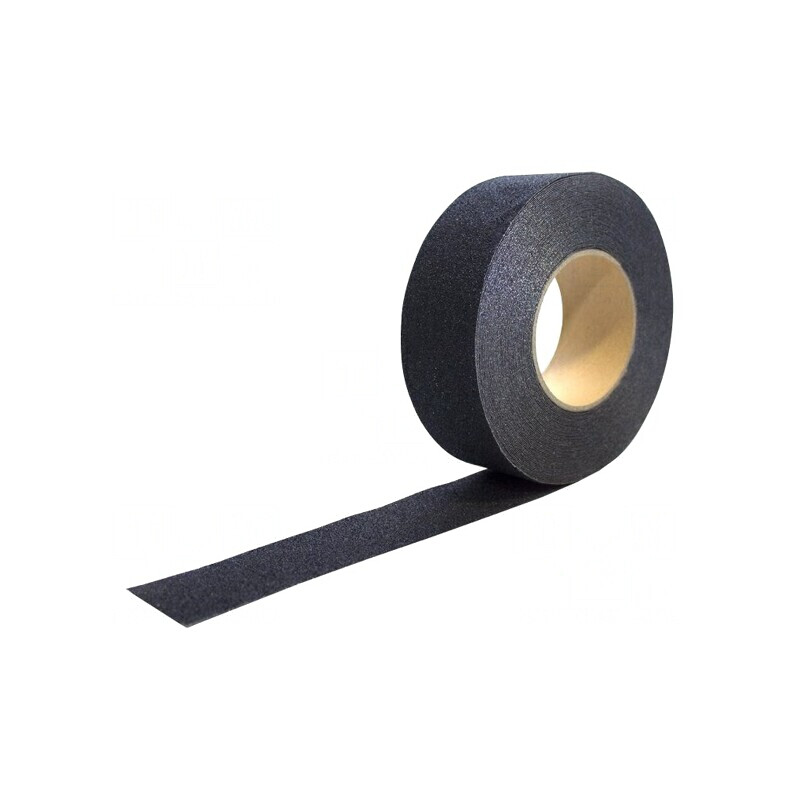 Bandă: de marcare neagră L: 18,3m W: 25mm Thk: 1,05mm Gripfoot, GF010001 | Electronic-mag.ro | Componente Electronice