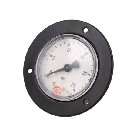 Manometru 0-25 bar 50mm pentru lichide și gaze inerte | Electronic-mag.ro | Componente Electronice