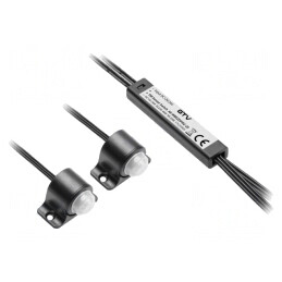 Întrerupător fără atingere negru 12V-24V 2m | Electronic-mag.ro | Componente Electronice