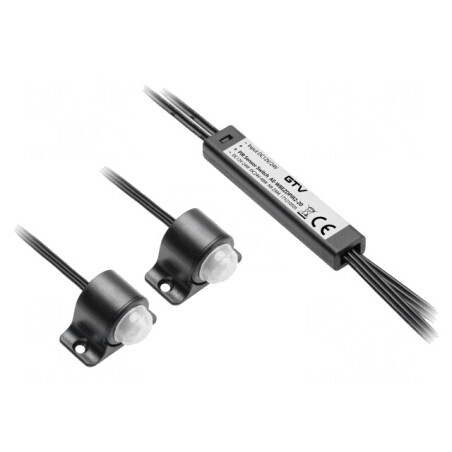 Întrerupător fără atingere negru 12V-24V 2m | Electronic-mag.ro | Componente Electronice