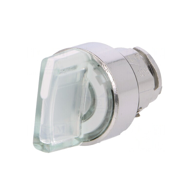 Comutator rotativ 22mm LED alb IP66 | Electronic-mag.ro | Componente Electronice