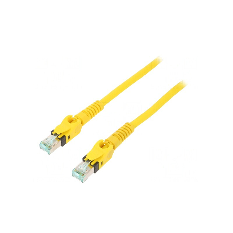 Patch Cord S/FTP Cat 6a Cu Galben 2m | Electronic-mag.ro | Componente Electronice Patch Cord S/FTP Cat 6a Cu Galben 2m | Electronic-mag.ro | Componente Electronice