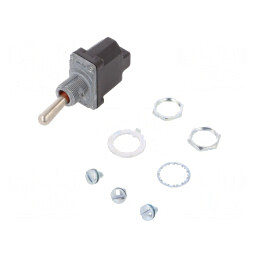 Comutator Basculant 2 Pozitii ON-OFF 6A/230VAC 15A/28VDC | Electronic-mag.ro | Componente Electronice