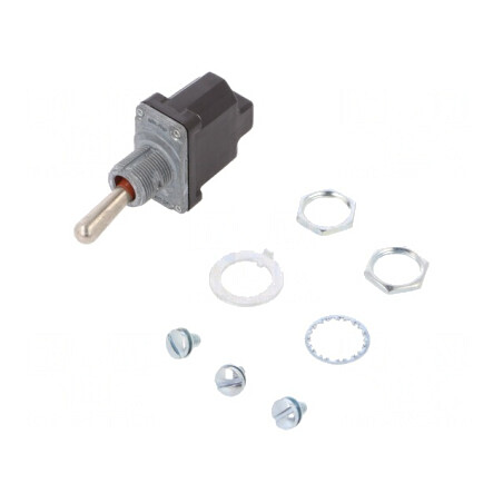Comutator Basculant 2 Pozitii ON-OFF 6A/230VAC 15A/28VDC | Electronic-mag.ro | Componente Electronice