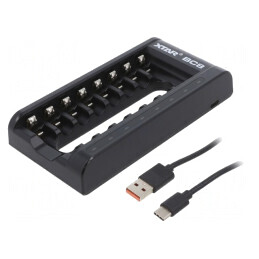 Încărcător Baterii Reîncărcabile Li-Ion/ Ni-MH 0,5A | Electronic-mag.ro | Componente Electronice