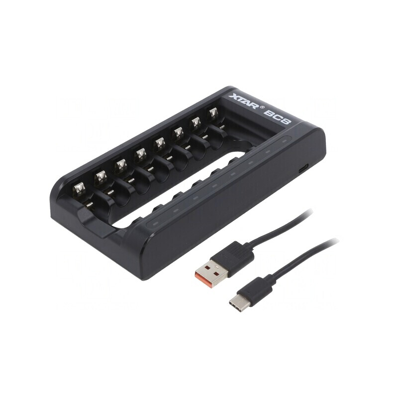 Încărcător Baterii Reîncărcabile Li-Ion/ Ni-MH 0,5A | Electronic-mag.ro | Componente Electronice