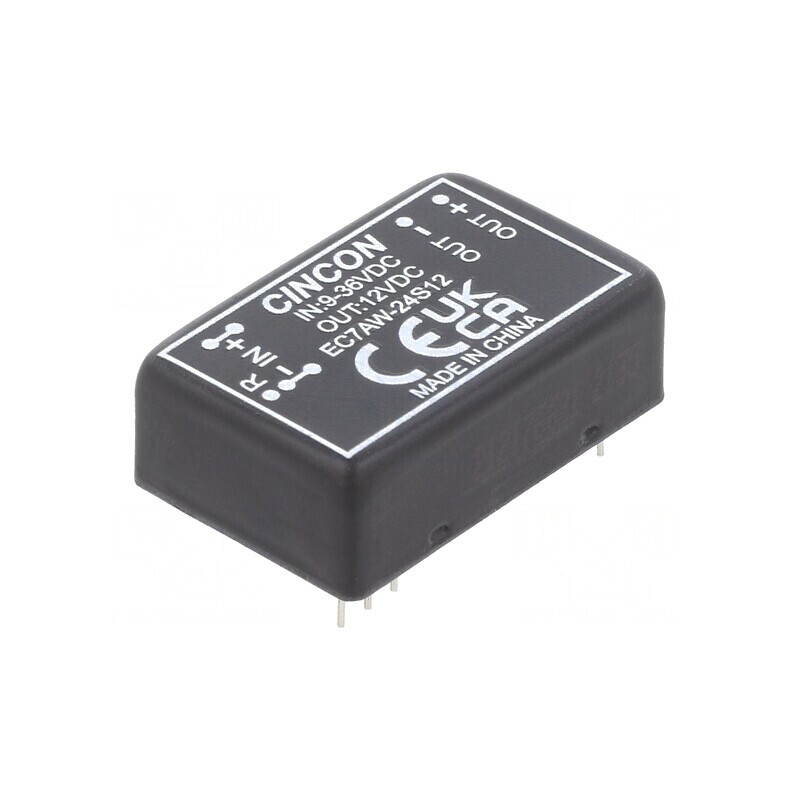 Convertor DC/DC 10W 9-36V la 12V DIP24 | Electronic-mag.ro | Componente Electronice