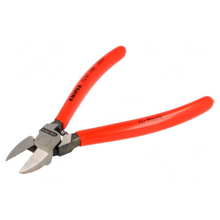 Clește Lateral pentru Tăiere 160mm fără Fațetă | Electronic-mag.ro | Componente Electronice