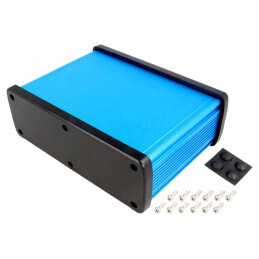 Carcasă Universală Aluminiu 177.6mm x 129mm x 61.1mm | Electronic-mag.ro | Componente Electronice