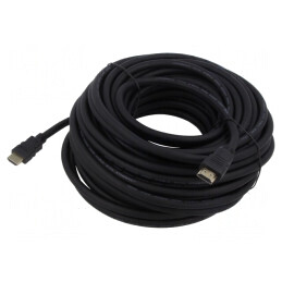 Cablu HDMI 1.4 20m Negru | Electronic-mag.ro | Componente Electronice