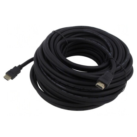 Cablu HDMI 1.4 20m Negru | Electronic-mag.ro | Componente Electronice