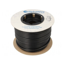 Tub de Protecție PVC Negru 5.18mm 30.48m