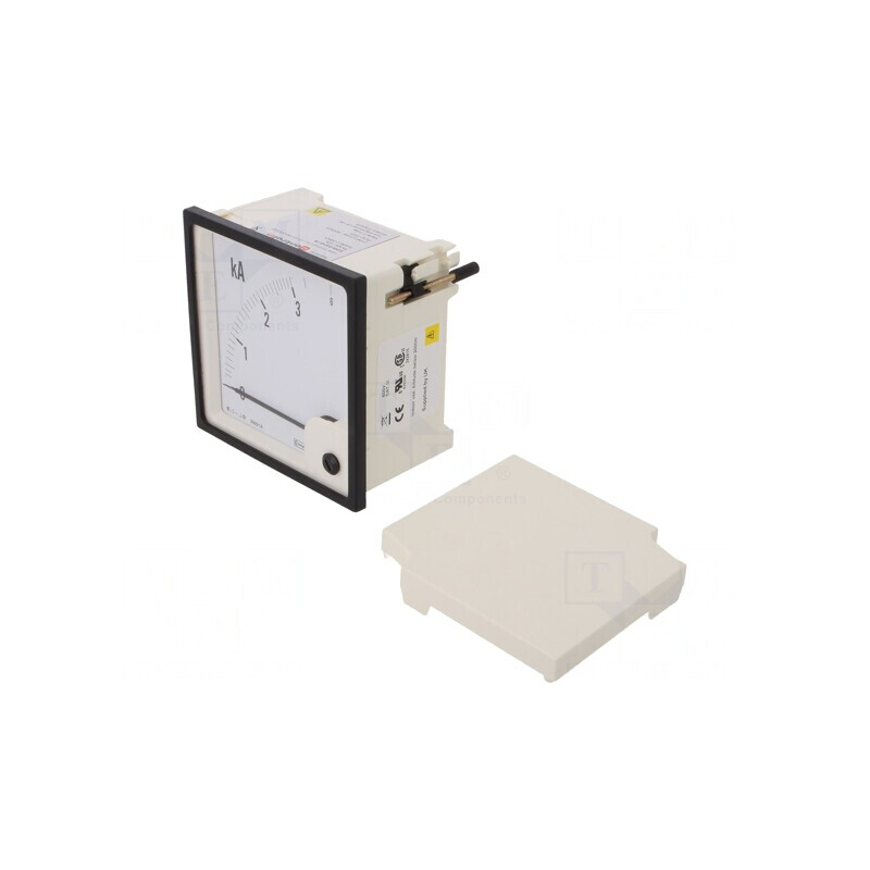 Ampermetru pe panou AC 0-3kA 6kA True RMS Clasa 1.5 | Electronic-mag.ro | Componente Electronice