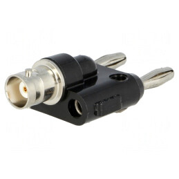 Adaptor Banană 4mm x2 la BNC 500V FLUKE BP880 | Electronic-mag.ro | Componente Electronice