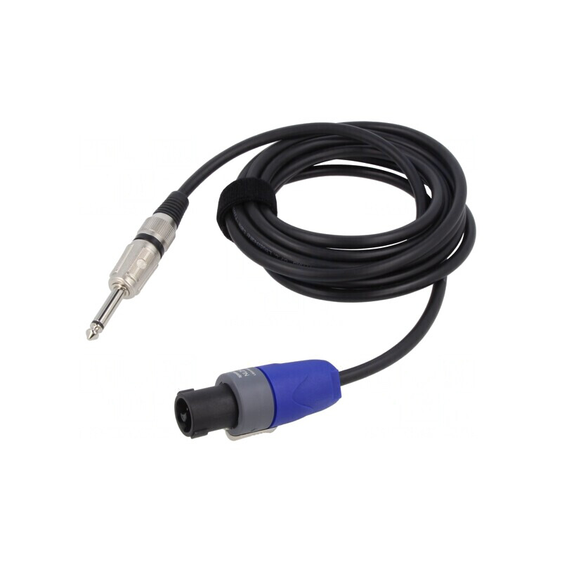 Cablu Audio Jack 6,3mm la SpeakON 3m Negru | Electronic-mag.ro | Componente Electronice Cablu Audio Jack 6,3mm la SpeakON 3m Negru | Electronic-mag.ro | Componente Electronice