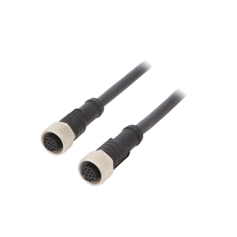 Cablu Senzori Automatizări M12-M12 1m | Electronic-mag.ro | Componente Electronice