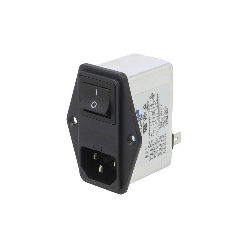 Conector Alimentare AC Soclu Tată 4A 250VAC IEC 60320 4,2mH | Electronic-mag.ro | Componente Electronice Conector Alimentare AC Soclu Tată 4A 250VAC IEC 60320 4,2mH | Electronic-mag.ro | Componente Electronice