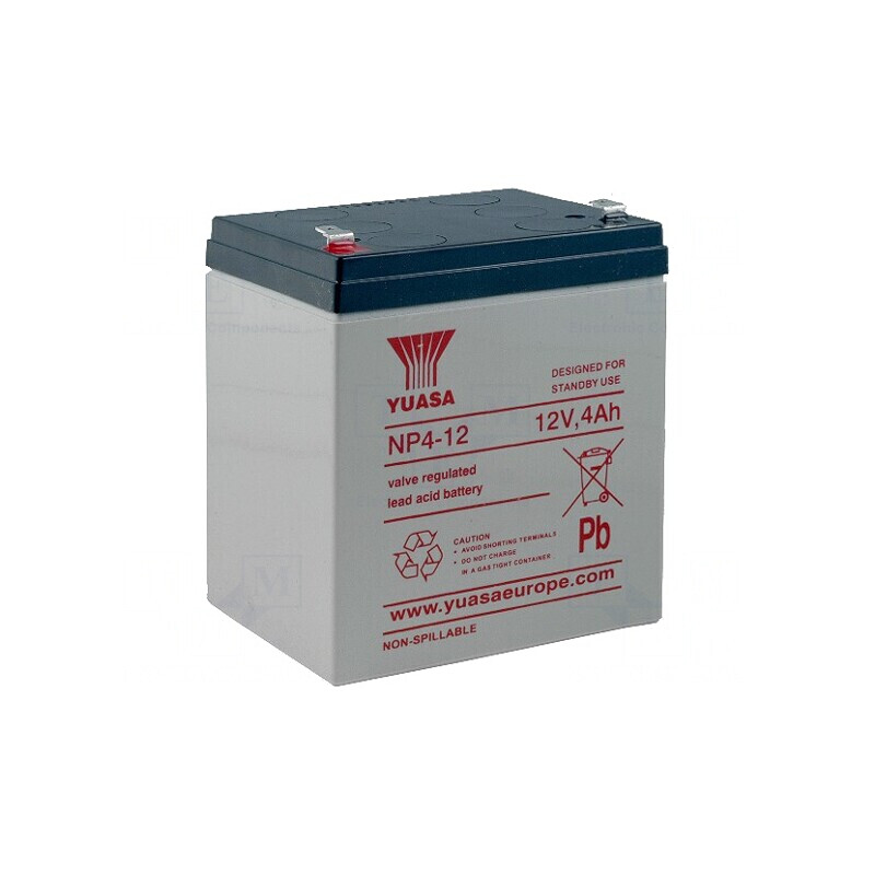 Baterie AGM 12V 4Ah fără întreținere | Electronic-mag.ro | Componente Electronice Baterie AGM 12V 4Ah fără întreținere | Electronic-mag.ro | Componente Electronice