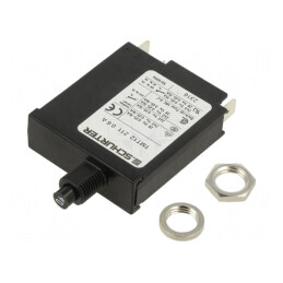 Întrerupător de Supracurent 240VAC 28VDC 0,6A SPST IP40 | Electronic-mag.ro | Componente Electronice
