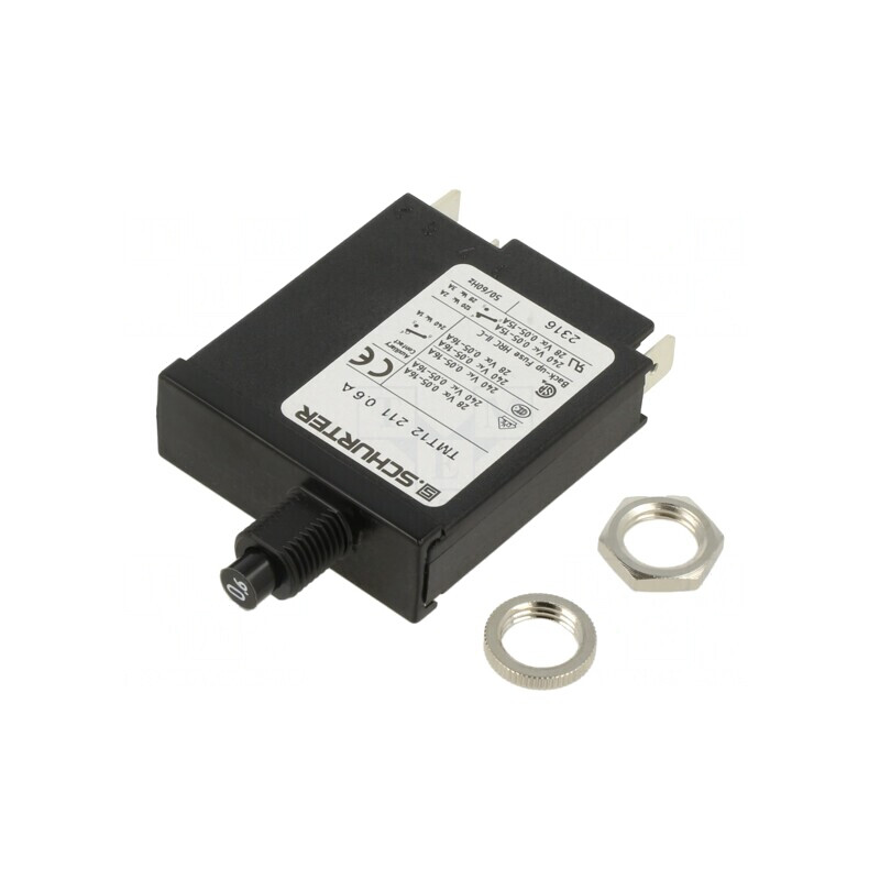 Întrerupător de Supracurent 240VAC 28VDC 0,6A SPST IP40 | Electronic-mag.ro | Componente Electronice Întrerupător de Supracurent 240VAC 28VDC 0,6A SPST IP40 | Electronic-mag.ro | Componente Electronice