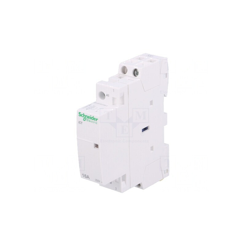 Contactor 1P 16A 230V NO IP20 500V | Electronic-mag.ro | Componente Electronice