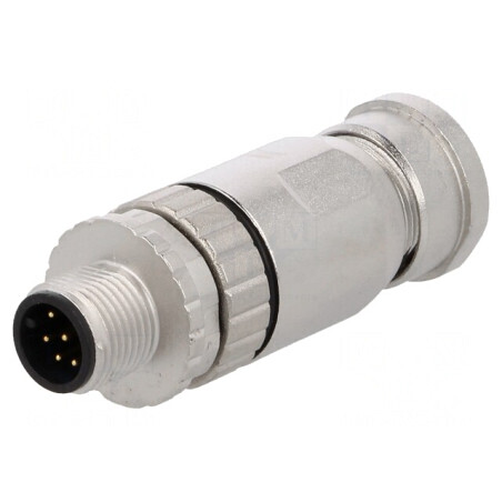 Mufă M12 8 PIN IP67 pentru DeviceNet/CANopen | Electronic-mag.ro | Componente Electronice