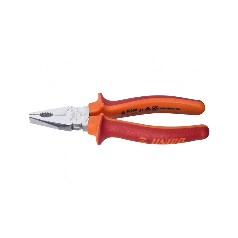 Clești izolați universali oțel carbon 180mm | Electronic-mag.ro | Componente Electronice