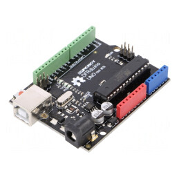 Controler | Arduino | ATMEGA328 | 7÷12VDC | PWM: 6 | Int.analogică: 6 | DFR0216