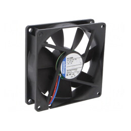 Ventilator DC Axial 12V 92x92x25mm 72m3/h 28dBA | Electronic-mag.ro | Componente Electronice