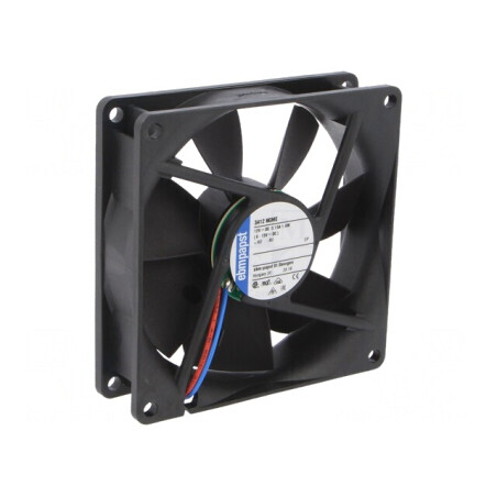 Ventilator DC Axial 12V 92x92x25mm 72m3/h 28dBA | Electronic-mag.ro | Componente Electronice