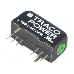 Convertor DC/DC 3W 18-75V la 12V 250mA SIP8 | Electronic-mag.ro | Componente Electronice
