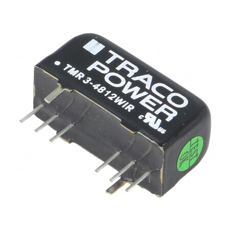 Convertor DC/DC 3W 18-75V la 12V 250mA SIP8 | Electronic-mag.ro | Componente Electronice