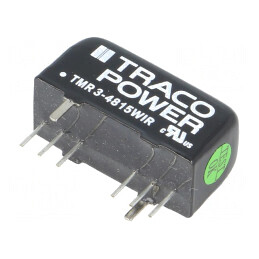 Convertor DC/DC 3W 18-75V la 24V 125mA SIP8 | Electronic-mag.ro | Componente Electronice