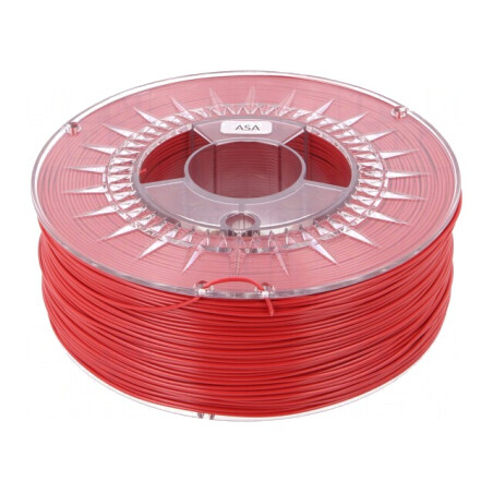 Filament ASA 1,75mm Roșu 1kg | Electronic-mag.ro | Componente Electronice