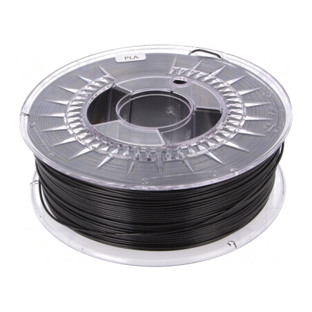 PLA Filament 1.75mm Negru Semitransparent 1kg | Electronic-mag.ro | Componente Electronice