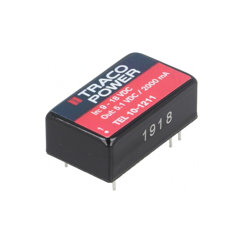 Convertor DC/DC 10W 9-18V la 5.1V 2000mA TEL 10-1211 | Electronic-mag.ro | Componente Electronice Convertor DC/DC 10W 9-18V la 5.1V 2000mA TEL 10-1211 | Electronic-mag.ro | Componente Electronice