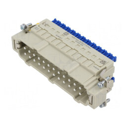 Conector HDC Han ES Press PIN 24 | Electronic-mag.ro | Componente Electronice