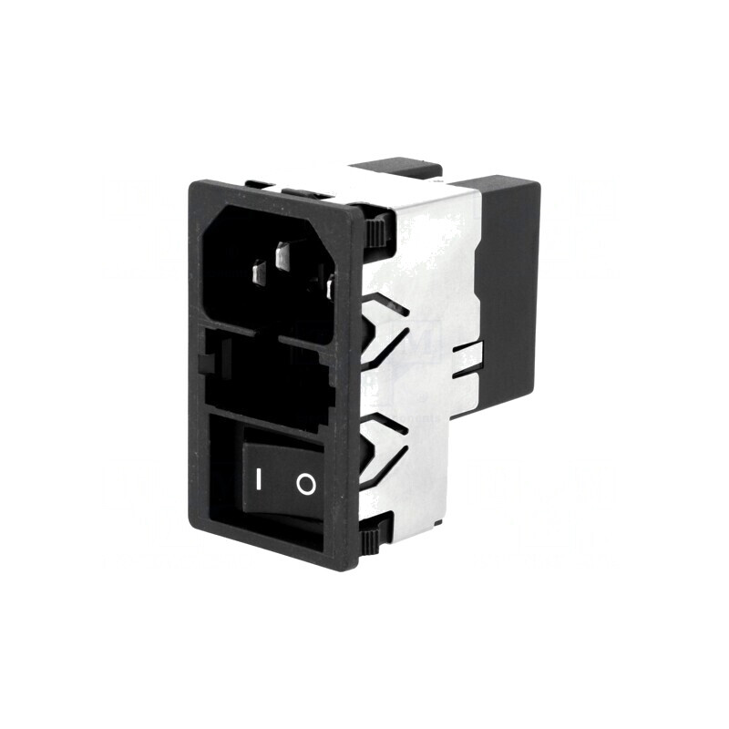 Conector Alimentare AC Soclu Tată 6A 250VAC IEC 60320 | Electronic-mag.ro | Componente Electronice Conector Alimentare AC Soclu Tată 6A 250VAC IEC 60320 | Electronic-mag.ro | Componente Electronice