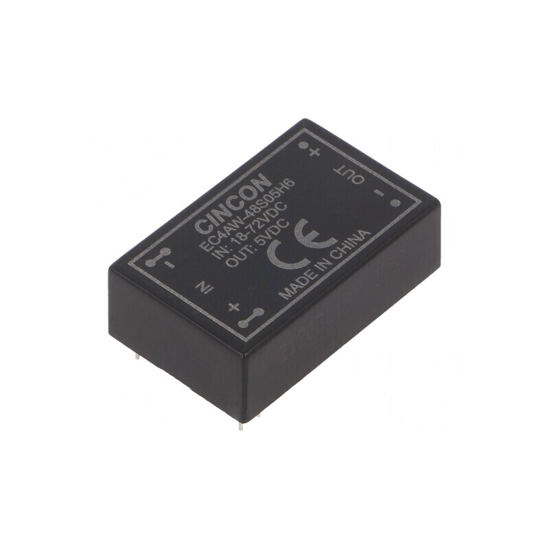 Convertor DC/DC 5/6W 18-72V la 5V 1000mA THT | Electronic-mag.ro | Componente Electronice Convertor DC/DC 5/6W 18-72V la 5V 1000mA THT | Electronic-mag.ro | Componente Electronice