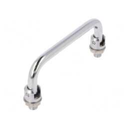 Manetă oțel cromat 43mm 10mm | Electronic-mag.ro | Componente Electronice